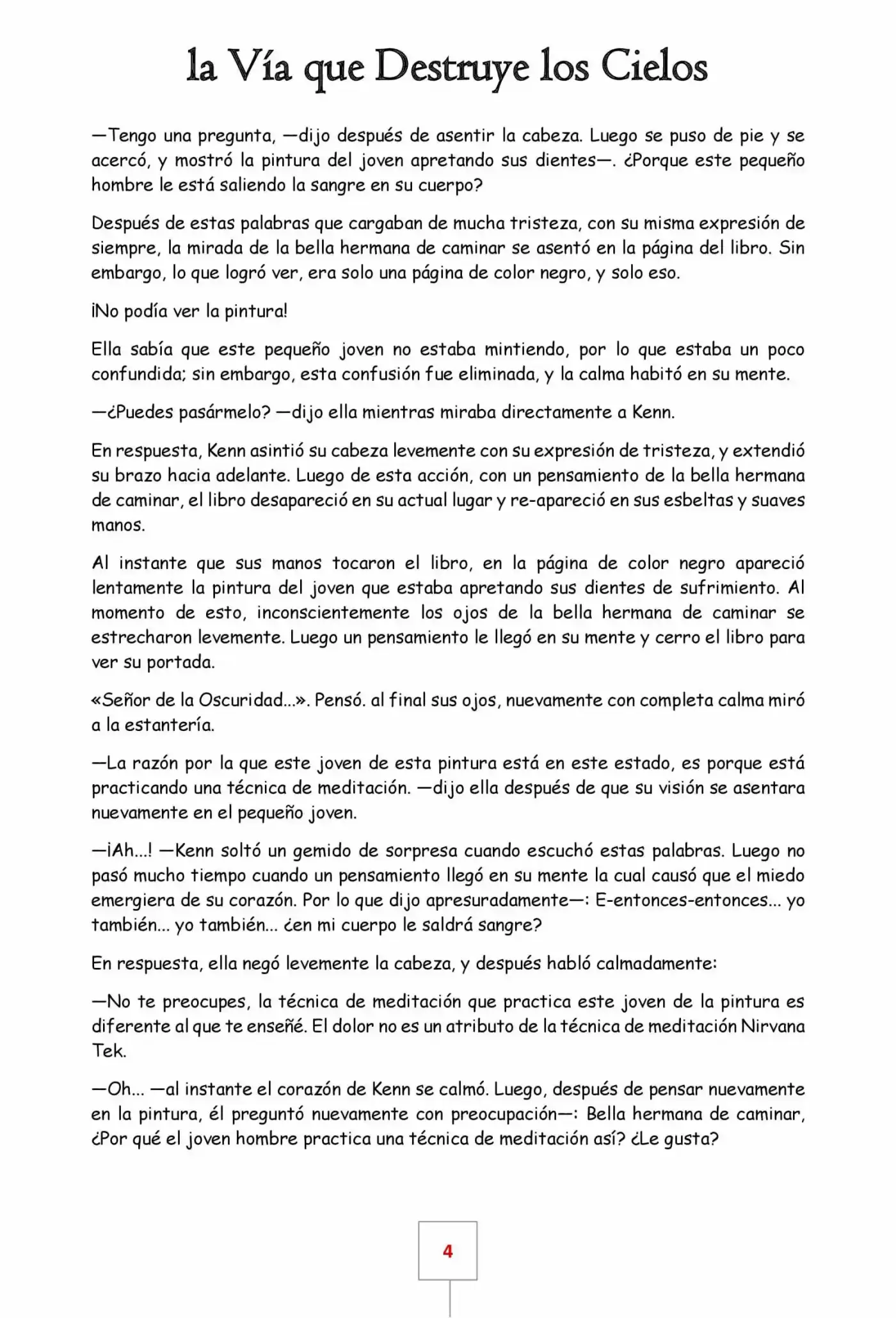 La Vía Que Destruye Los Cielos (Novela) - Capítulo 8 - Página 5 - LectorTMOo