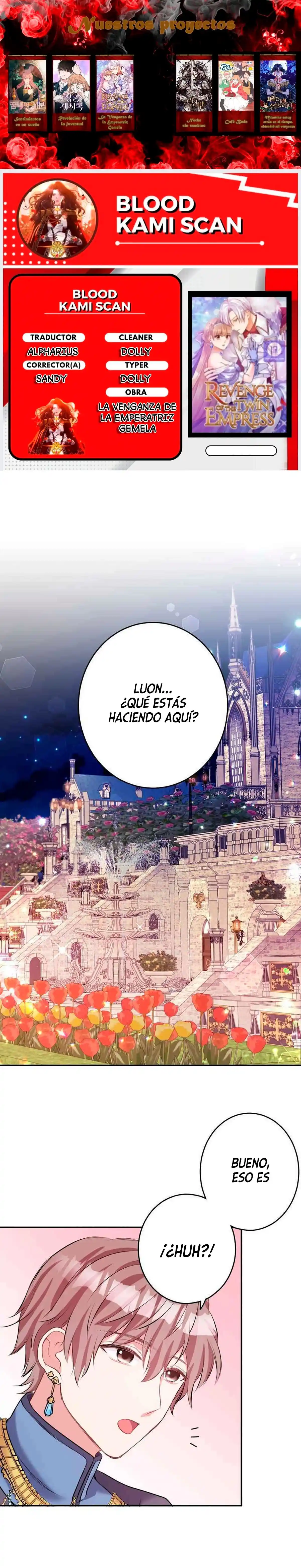 La Venganza De La Emperatriz Gemela - Capítulo 19 - Página 1 - LectorTMOo