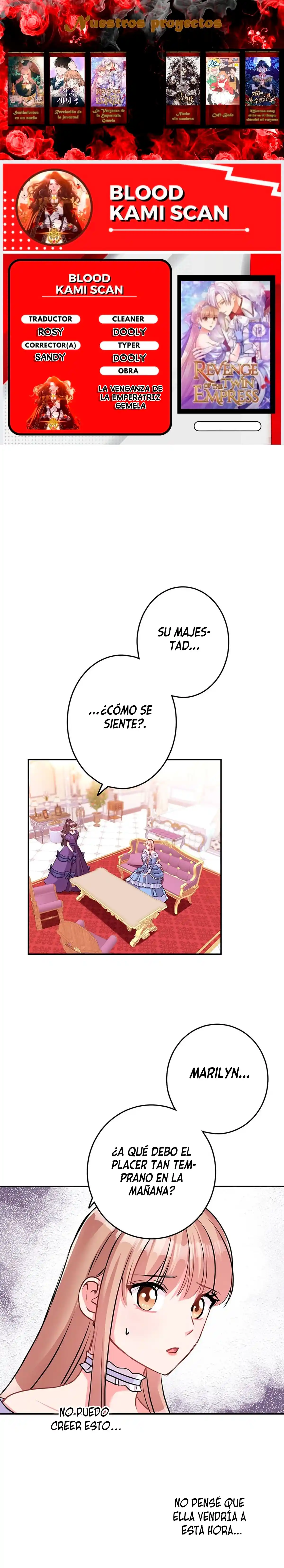 La Venganza De La Emperatriz Gemela - Capítulo 40 - Página 1 - LectorTMOo