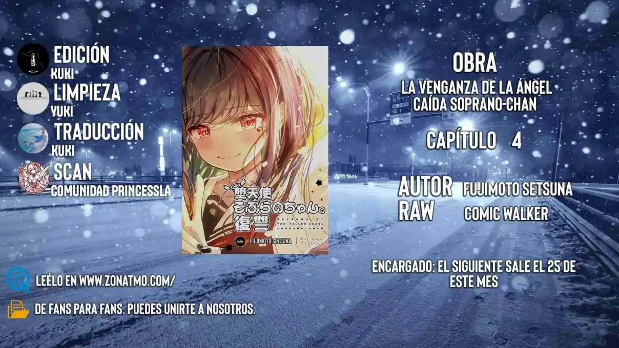 La Venganza De La ángel Caída, Soprano-chan - Capítulo 4 - Página 1 - LectorTMOo