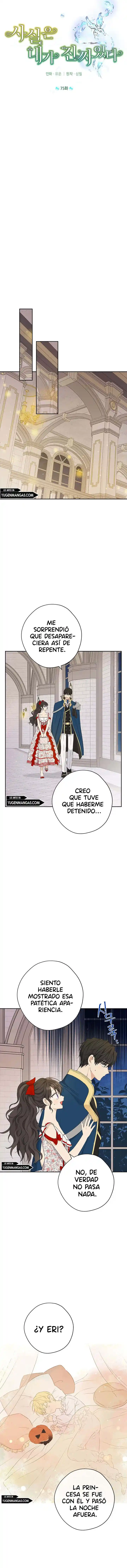 La Verdad Es Que Soy La Auténtica - Capítulo 75 - Página 5 - LectorTMOo