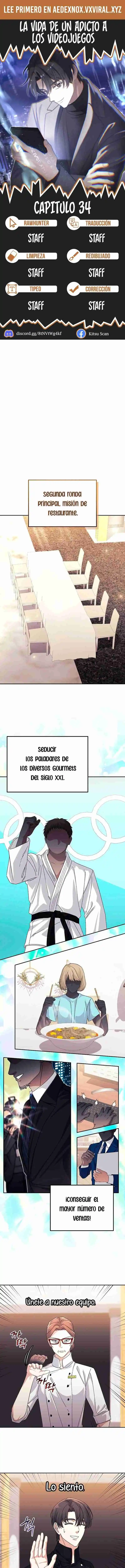 La Vida De Un Adicto A Los Videojuegos - Capítulo 34 - Página 1 - LectorTMOo