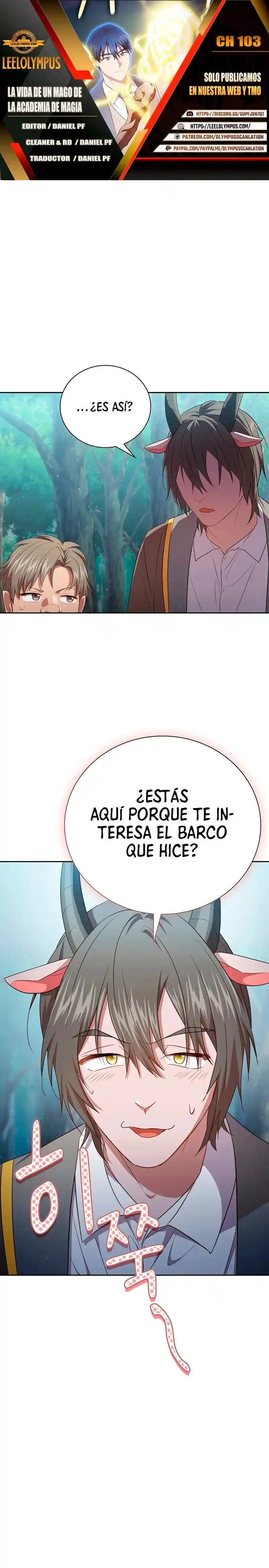 La Vida De Un Mago De La Academia De Magia - Capítulo 103 - Página 1 - LectorTMOo
