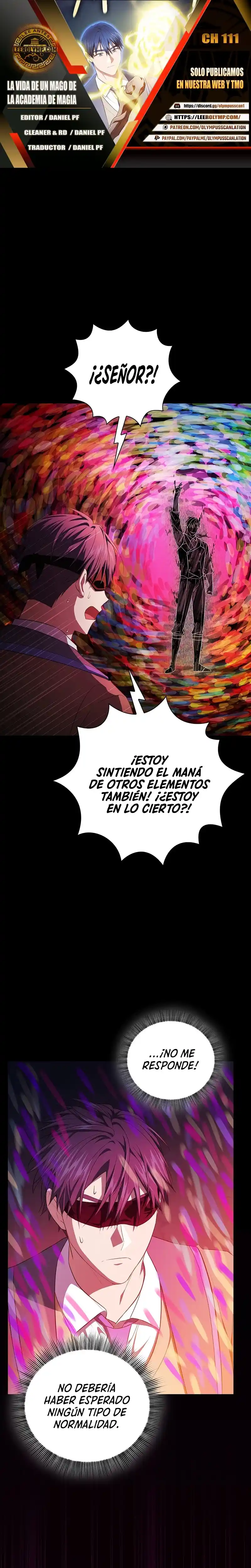 La Vida De Un Mago De La Academia De Magia - Capítulo 111 - Página 1 - LectorTMOo