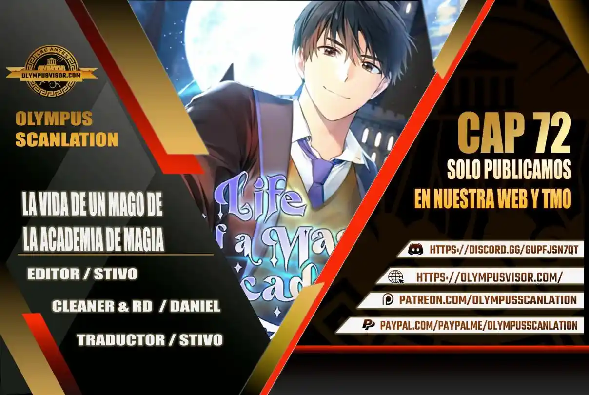 La Vida De Un Mago De La Academia De Magia - Capítulo 72 - Página 1 - LectorTMOo