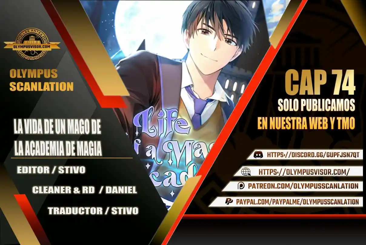 La Vida De Un Mago De La Academia De Magia - Capítulo 74 - Página 1 - LectorTMOo