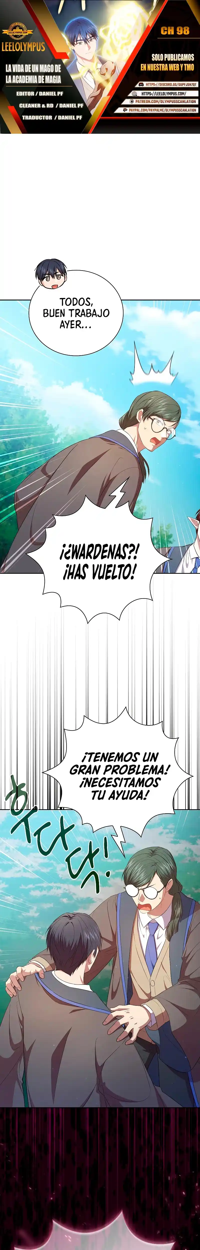 La Vida De Un Mago De La Academia De Magia - Capítulo 98 - Página 1 - LectorTMOo
