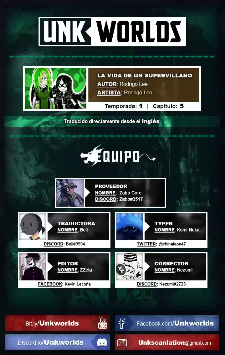 La Vida De Un Supervillano - Capítulo 5 - Página 1 - LectorTMOo
