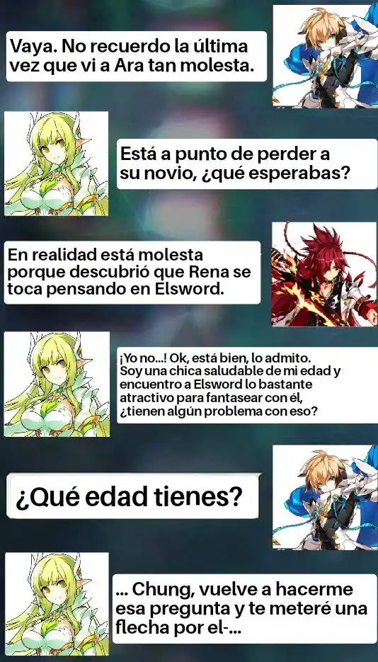 La Vida Diaria De Elsword Y Ara - Capítulo 8 - Página 4 - LectorTMOo