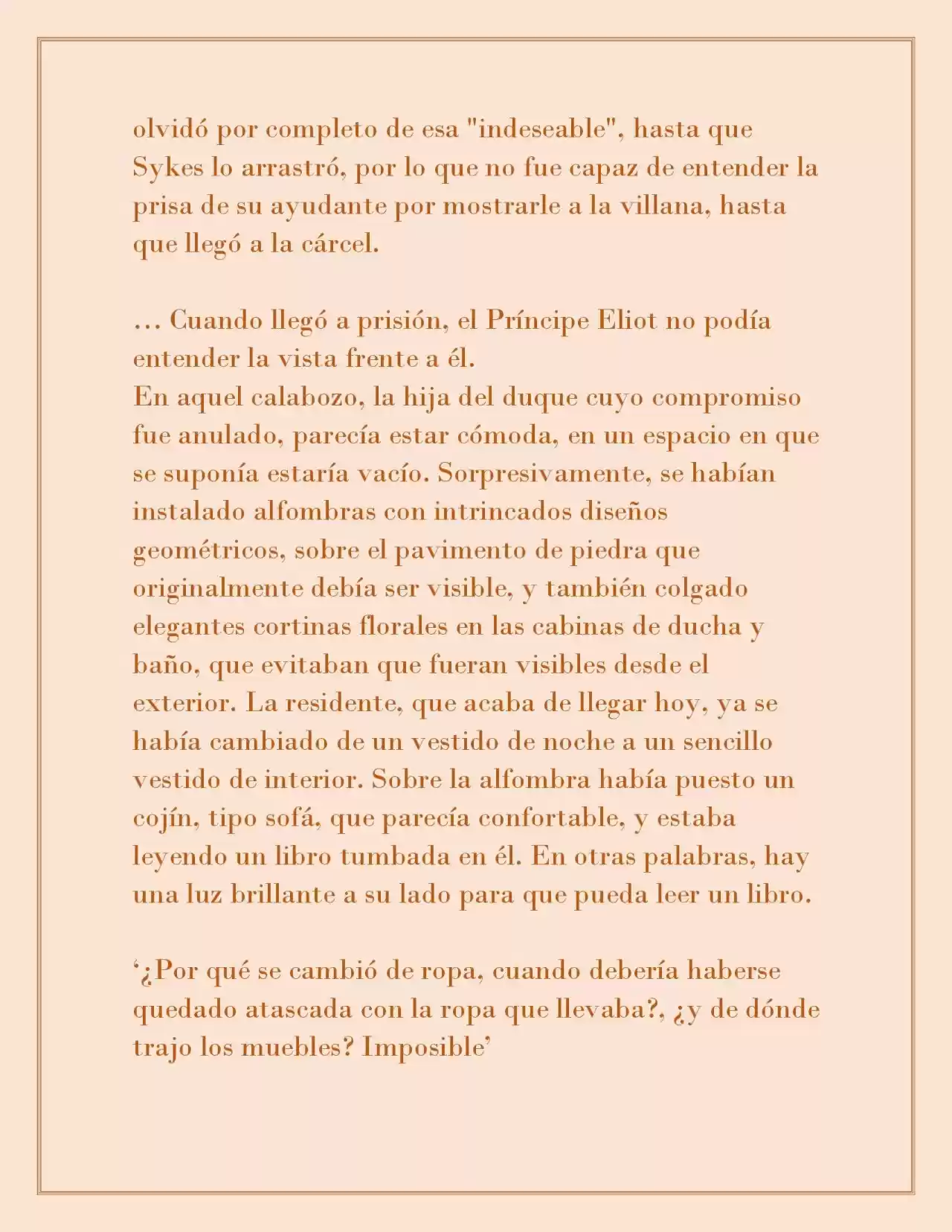 La Vida Lenta De La Joven Dama Villana En Prisión Comienza Con El Abandono Del Compromiso. (Novela) - Capítulo 3 - Página 6 - LectorTMOo