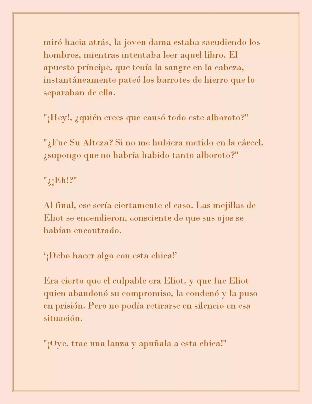 La Vida Lenta De La Joven Dama Villana En Prisión Comienza Con El Abandono Del Compromiso. (Novela) - Capítulo 5 - Página 8 - LectorTMOo