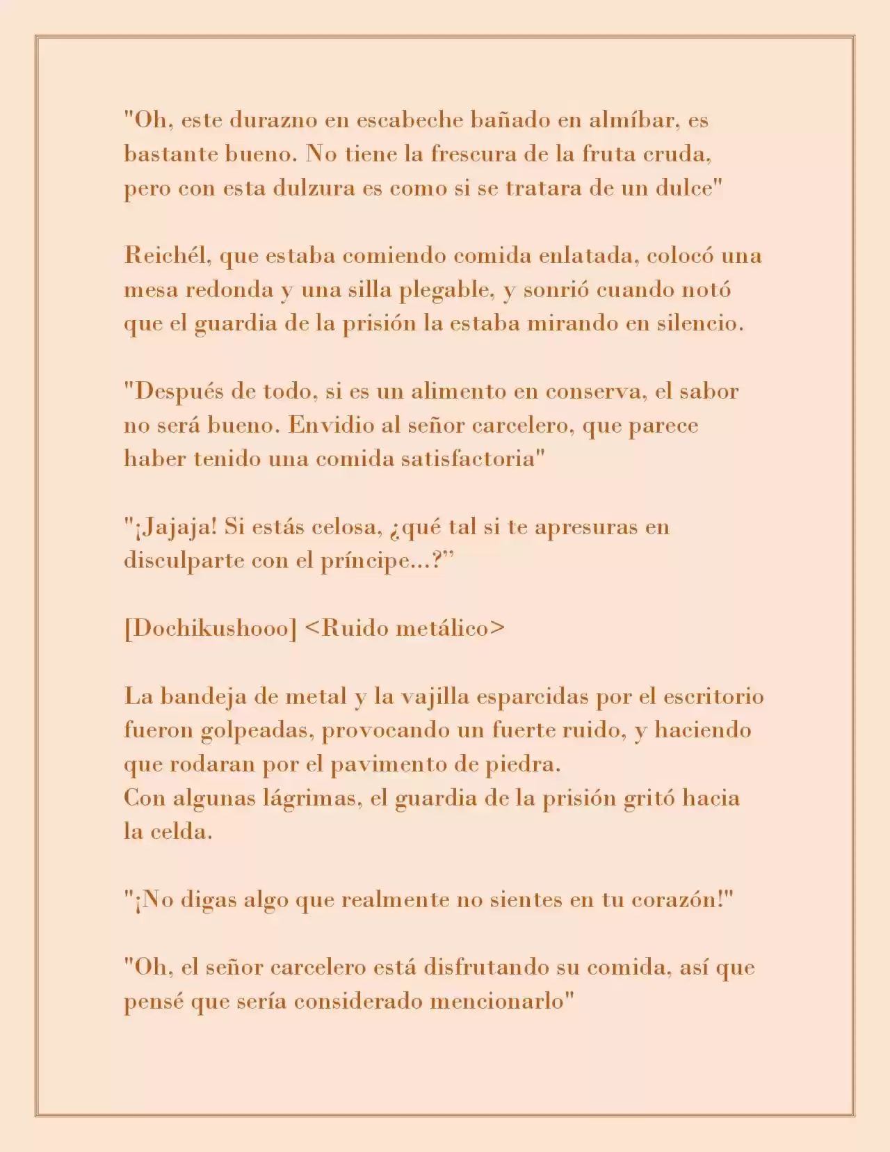 La Vida Lenta De La Joven Dama Villana En Prisión Comienza Con El Abandono Del Compromiso. (Novela) - Capítulo 6 - Página 4 - LectorTMOo