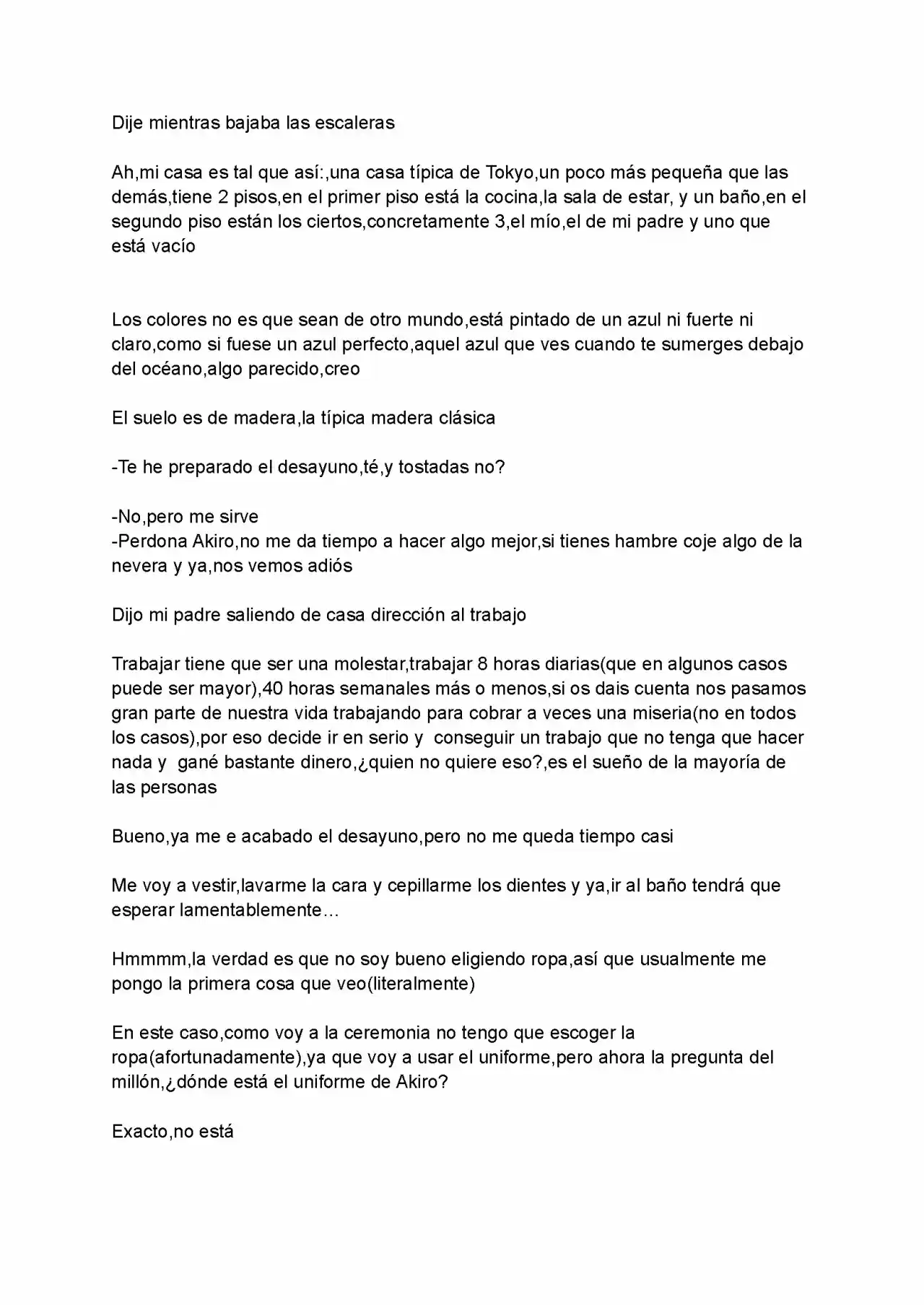LA VIDA PERFECTA DEL SER PERFECTO(O NO TAN PERFECTO) (Novela) - Capítulo - Página 3 - LectorTMOo