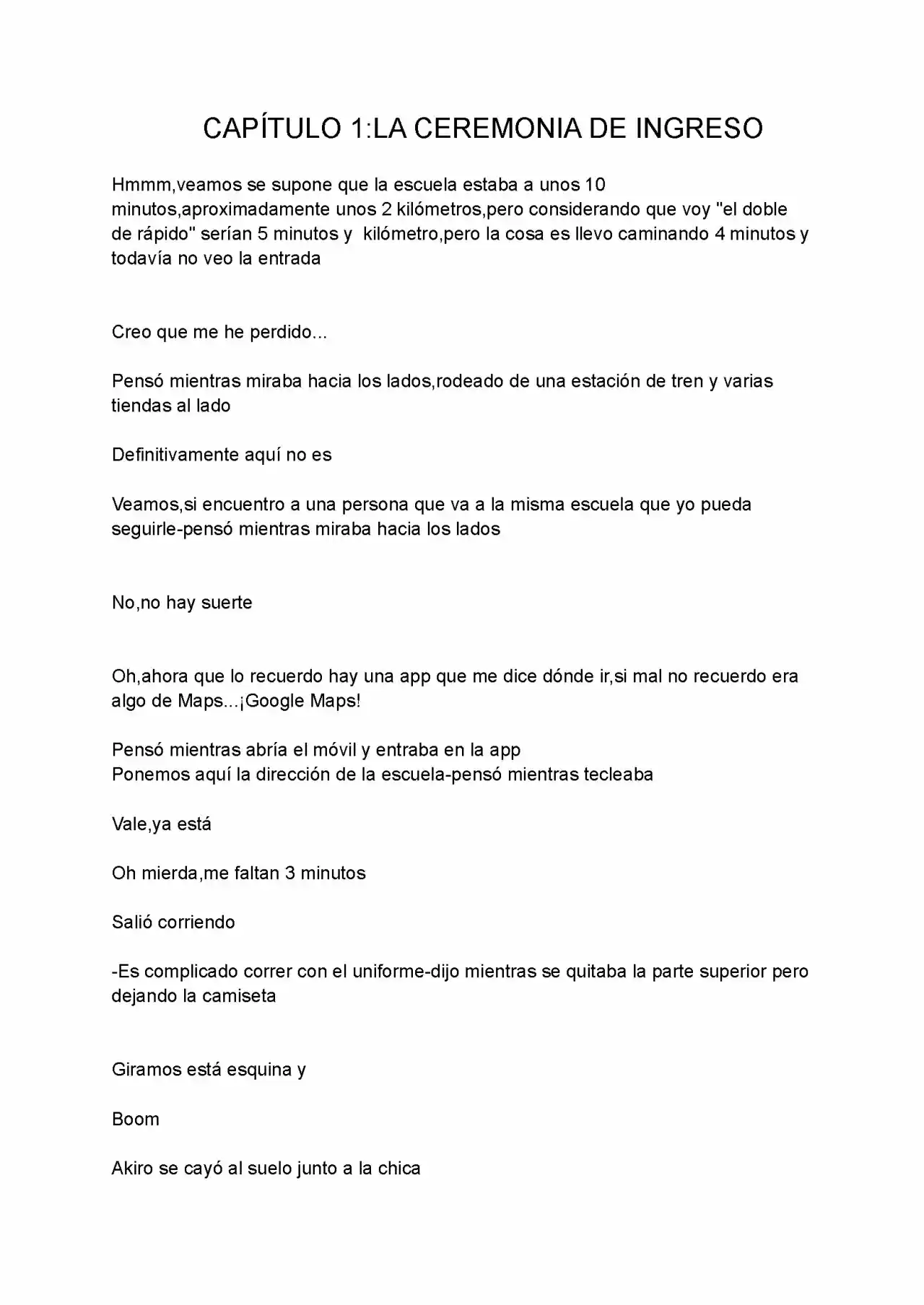 LA VIDA PERFECTA DEL SER PERFECTO(O NO TAN PERFECTO) (Novela) - Capítulo 1 - Página 1 - LectorTMOo