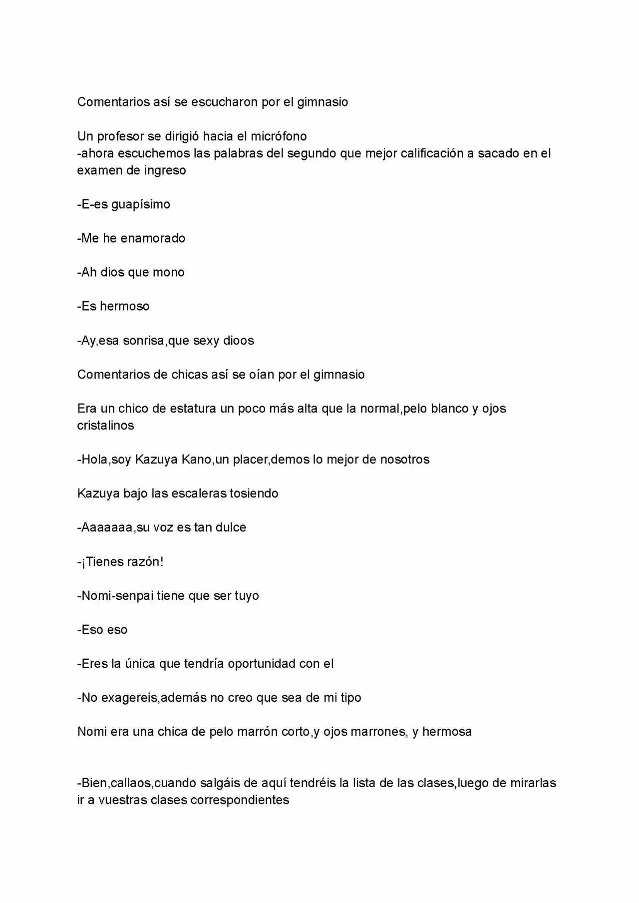 LA VIDA PERFECTA DEL SER PERFECTO(O NO TAN PERFECTO) (Novela) - Capítulo 1 - Página 5 - LectorTMOo