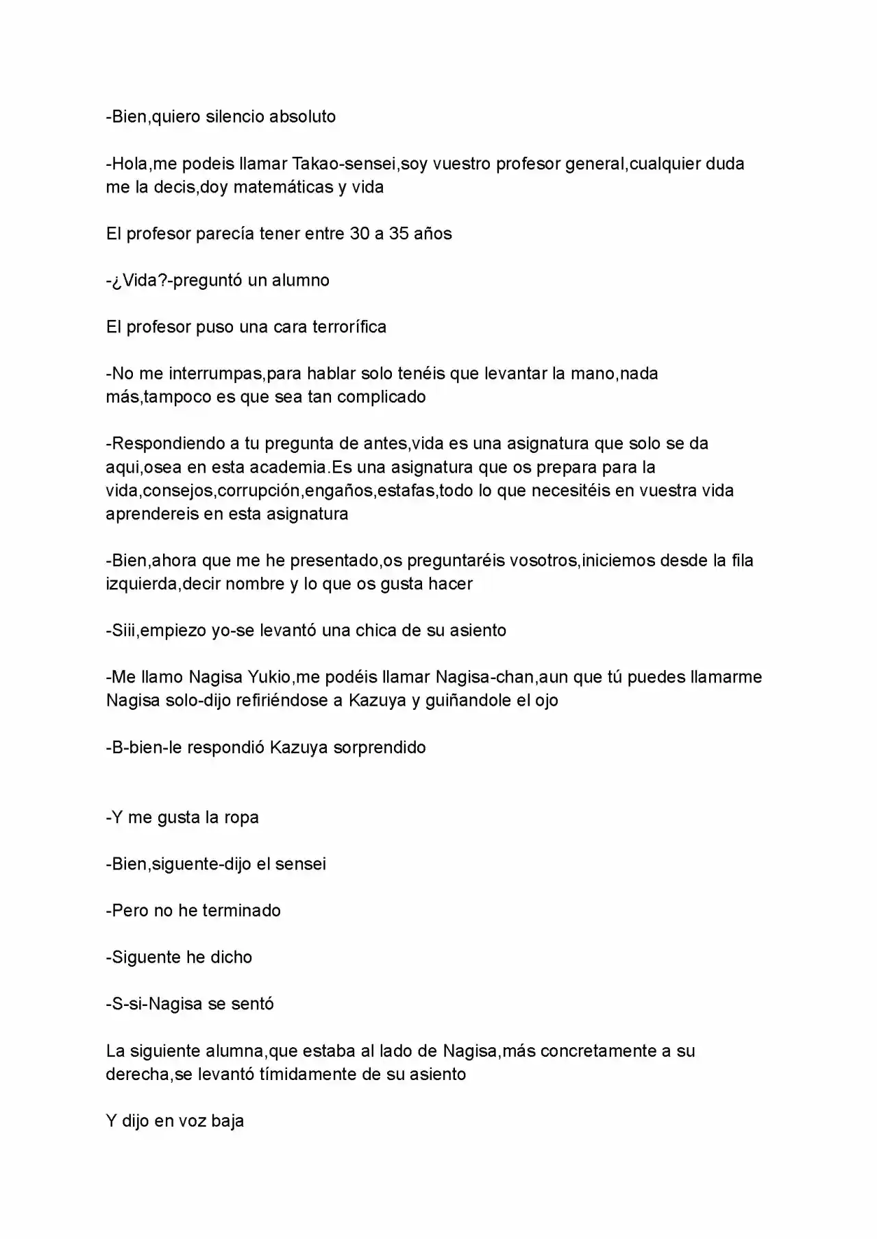 LA VIDA PERFECTA DEL SER PERFECTO(O NO TAN PERFECTO) (Novela) - Capítulo 2 - Página 3 - LectorTMOo