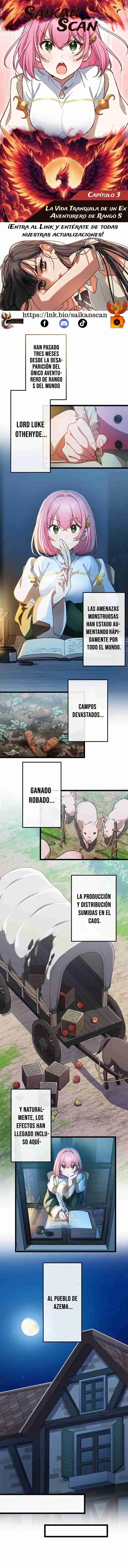 La Vida Tranquila De Un Ex Aventurero De Rango S capítulo 3 página 1