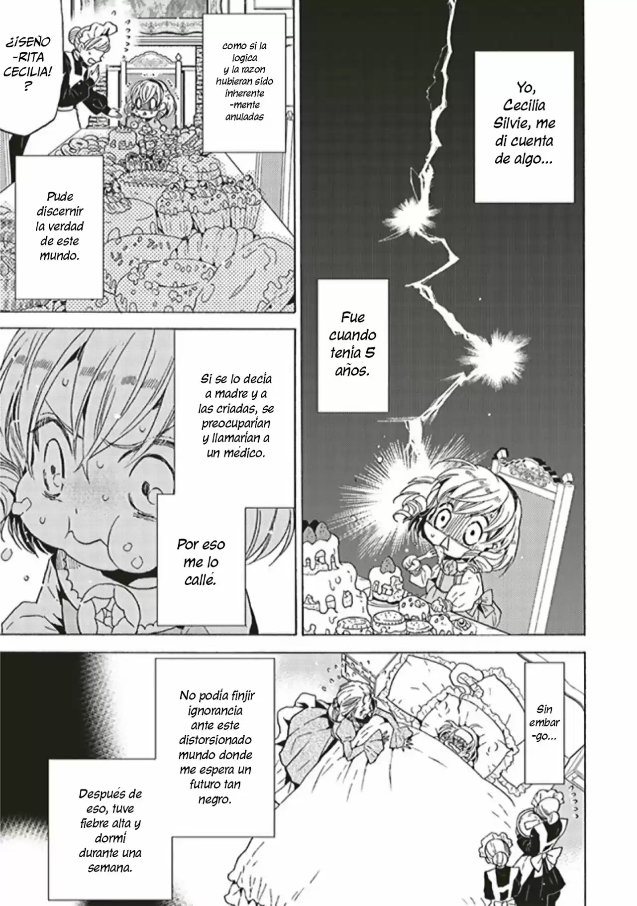 La villana, Cecilia Silvie, no quiere morir, ¡Así que decidió travestirse! - Capítulo 1.10 - Página 8 - LectorTMOo