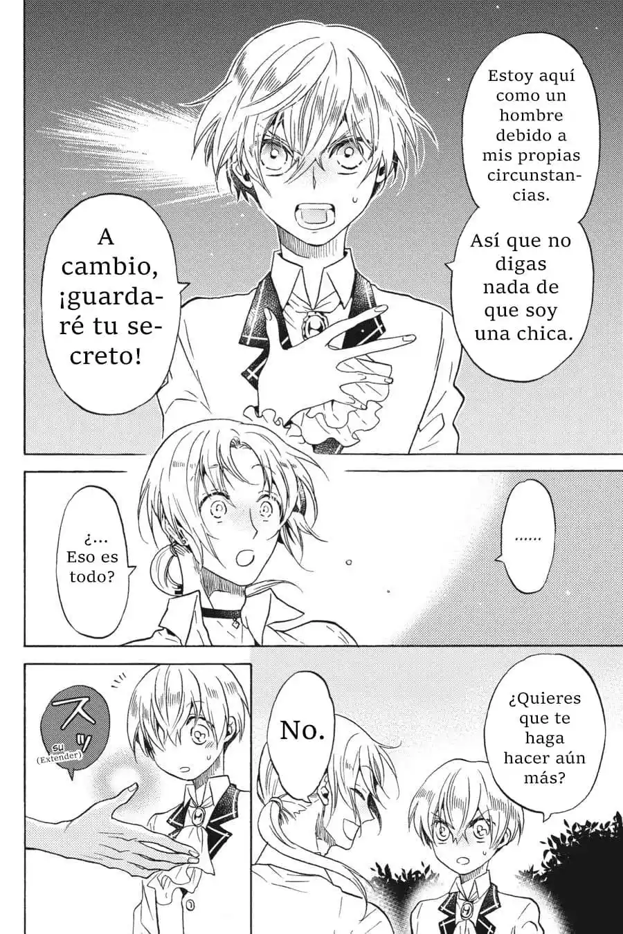 La villana, Cecilia Silvie, no quiere morir, ¡Así que decidió travestirse! - Capítulo 8.2 - Página 17 - LectorTMOo