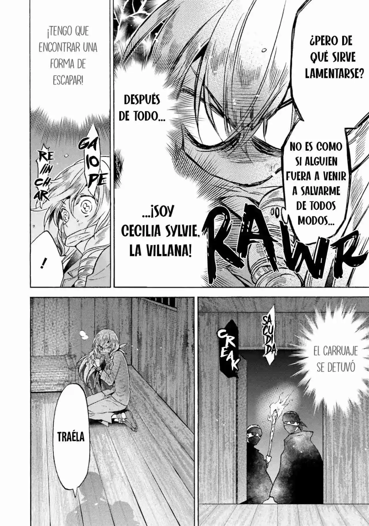 La villana, Cecilia Silvie, no quiere morir, ¡Así que decidió travestirse! - Capítulo 9 - Página 36 - LectorTMOo