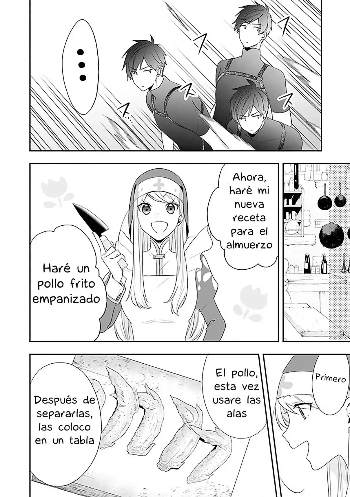 ¡La Villana Desterrada! Viviendo La Vida Tranquila De Una Monja Haciendo Comida Revolucionaria En Una Iglesia - Capítulo 27.1 - Página 3 - LectorTMOo
