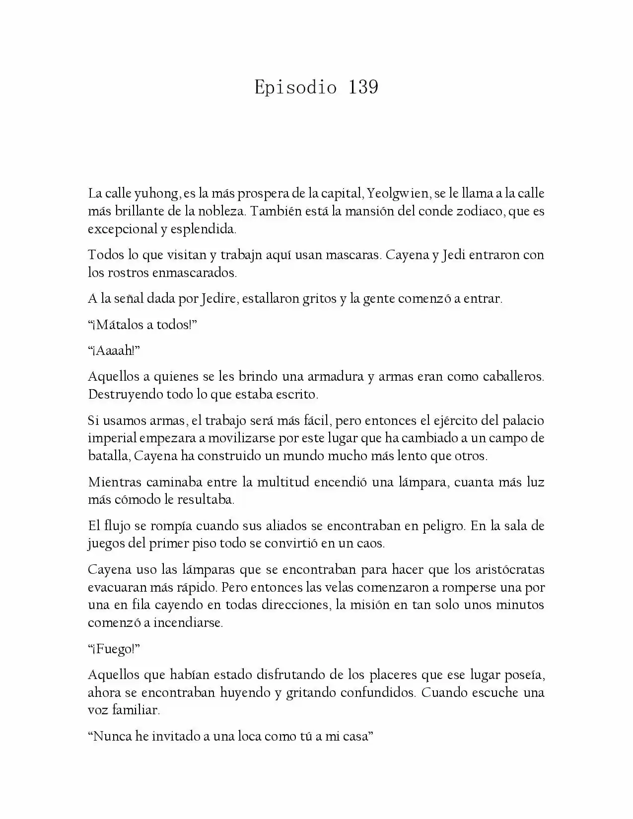 La Villana Es Una Marioneta Novela (Novela) - Capítulo 139 - Página 1 - LectorTMOo