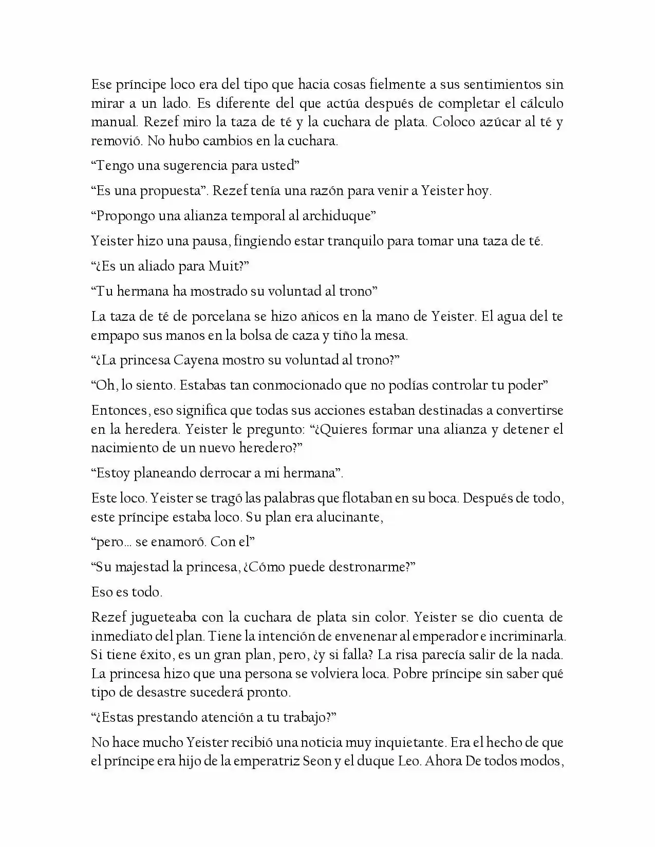La Villana Es Una Marioneta Novela (Novela) - Capítulo 142 - Página 5 - LectorTMOo