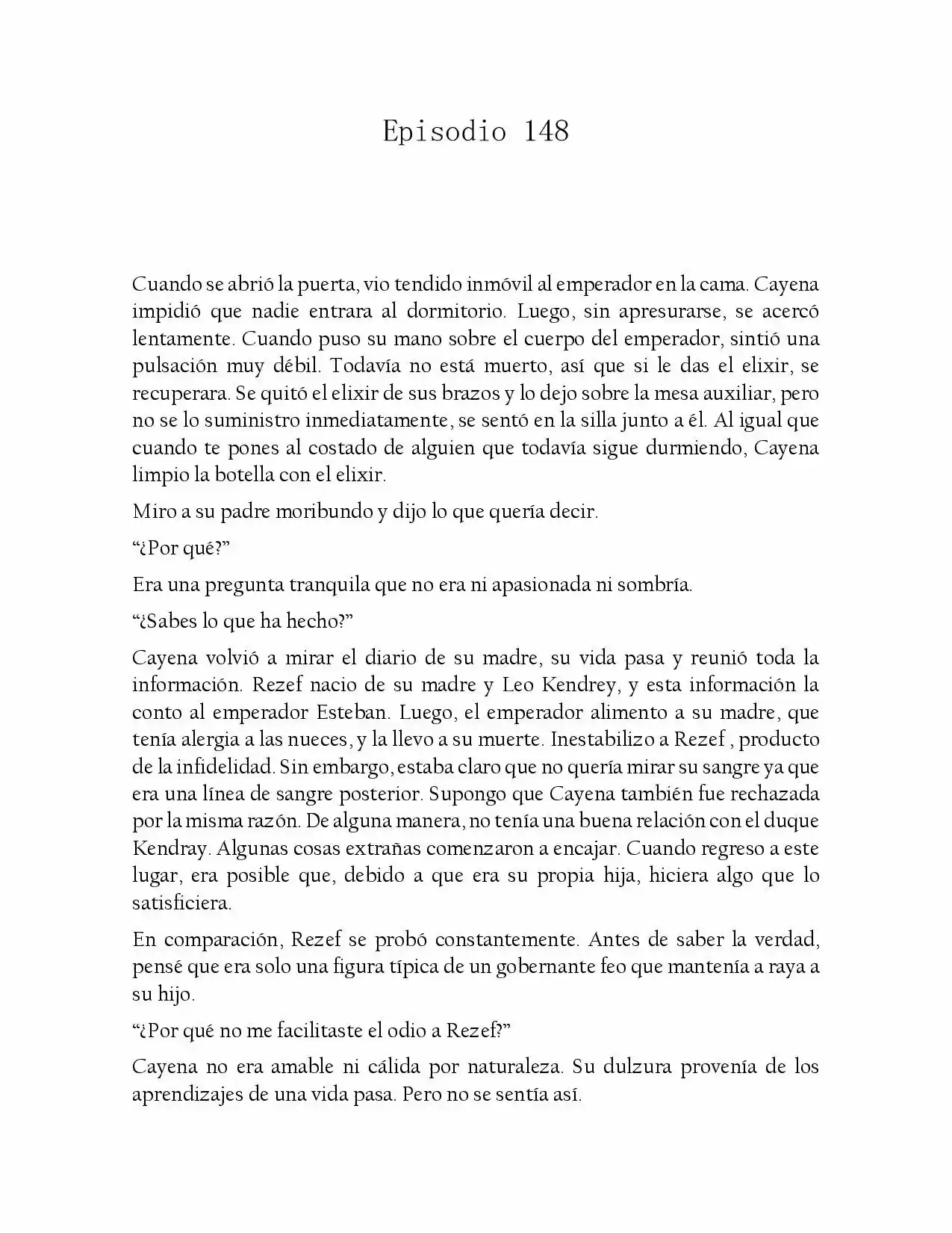 La Villana Es Una Marioneta Novela (Novela) - Capítulo 148 - Página 1 - LectorTMOo