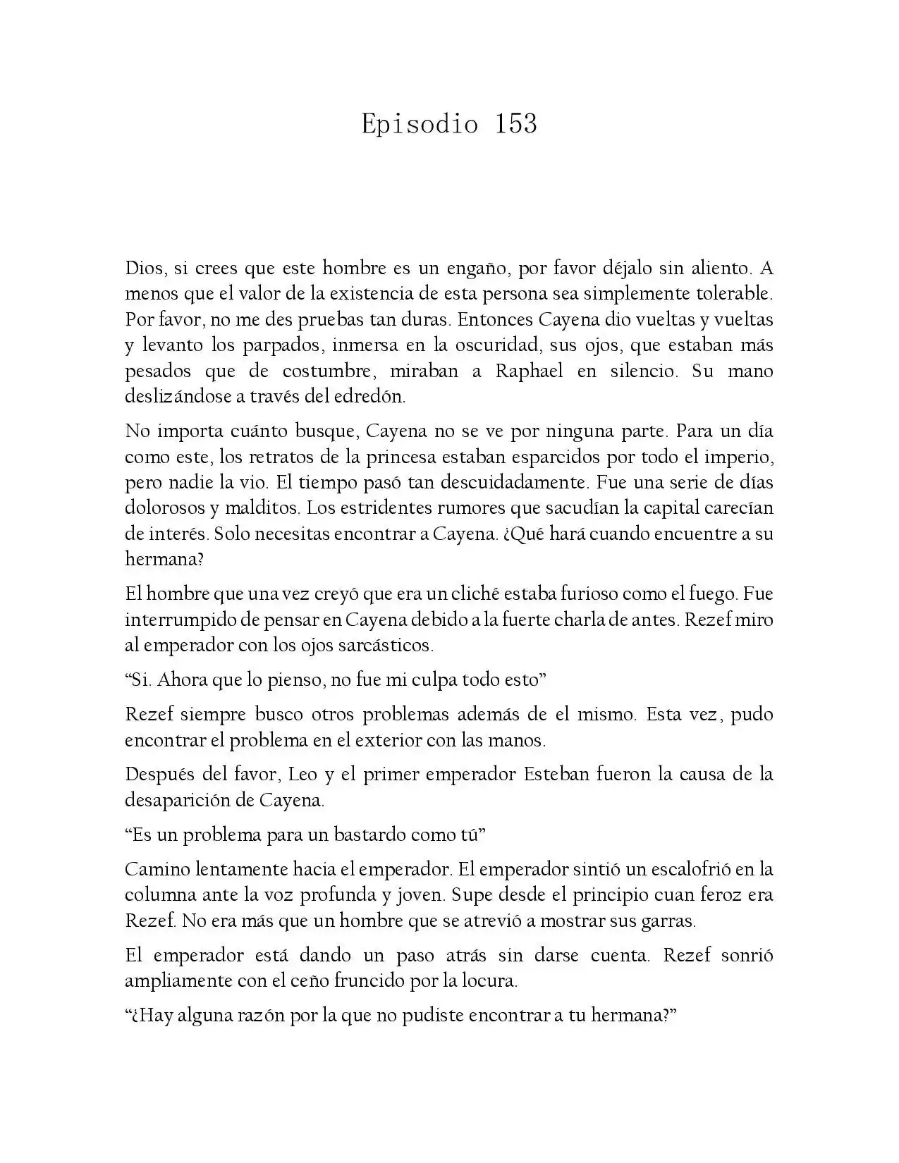 La Villana Es Una Marioneta Novela (Novela) - Capítulo 153 - Página 1 - LectorTMOo