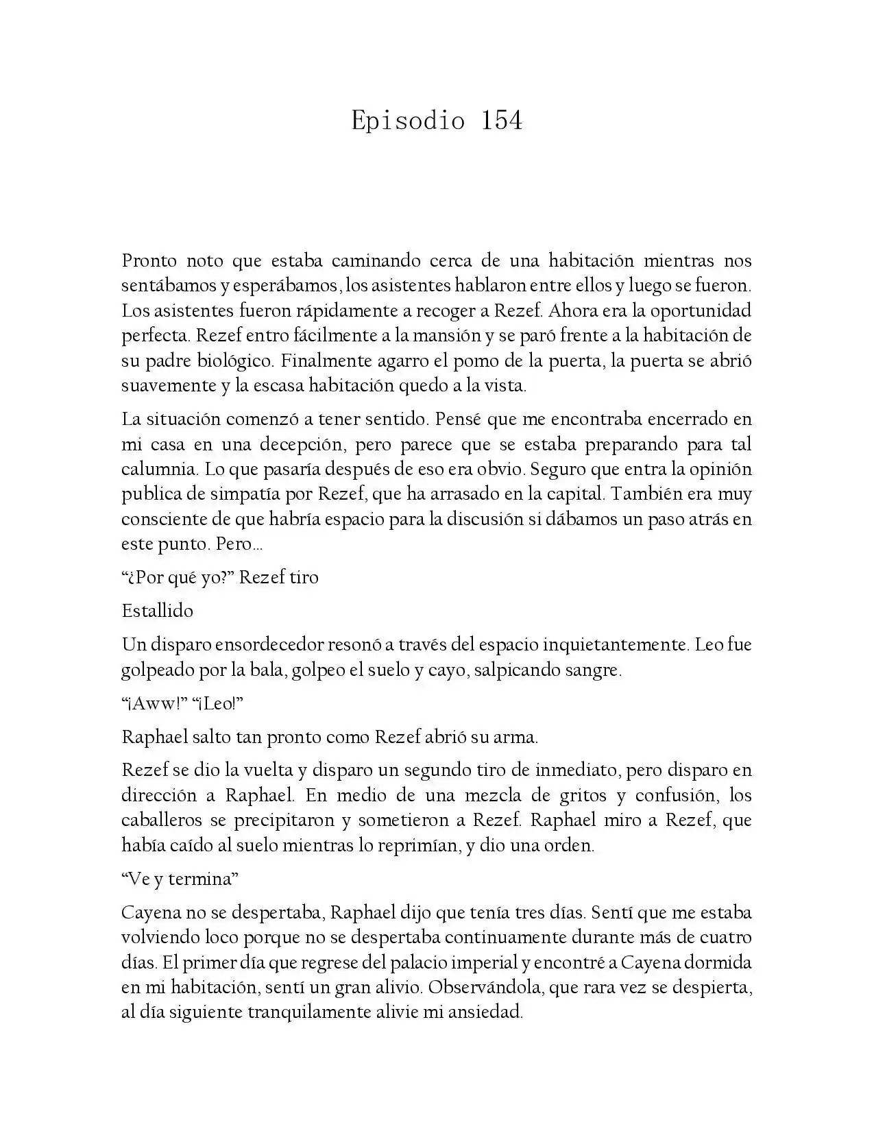 La Villana Es Una Marioneta Novela (Novela) - Capítulo 154 - Página 1 - LectorTMOo