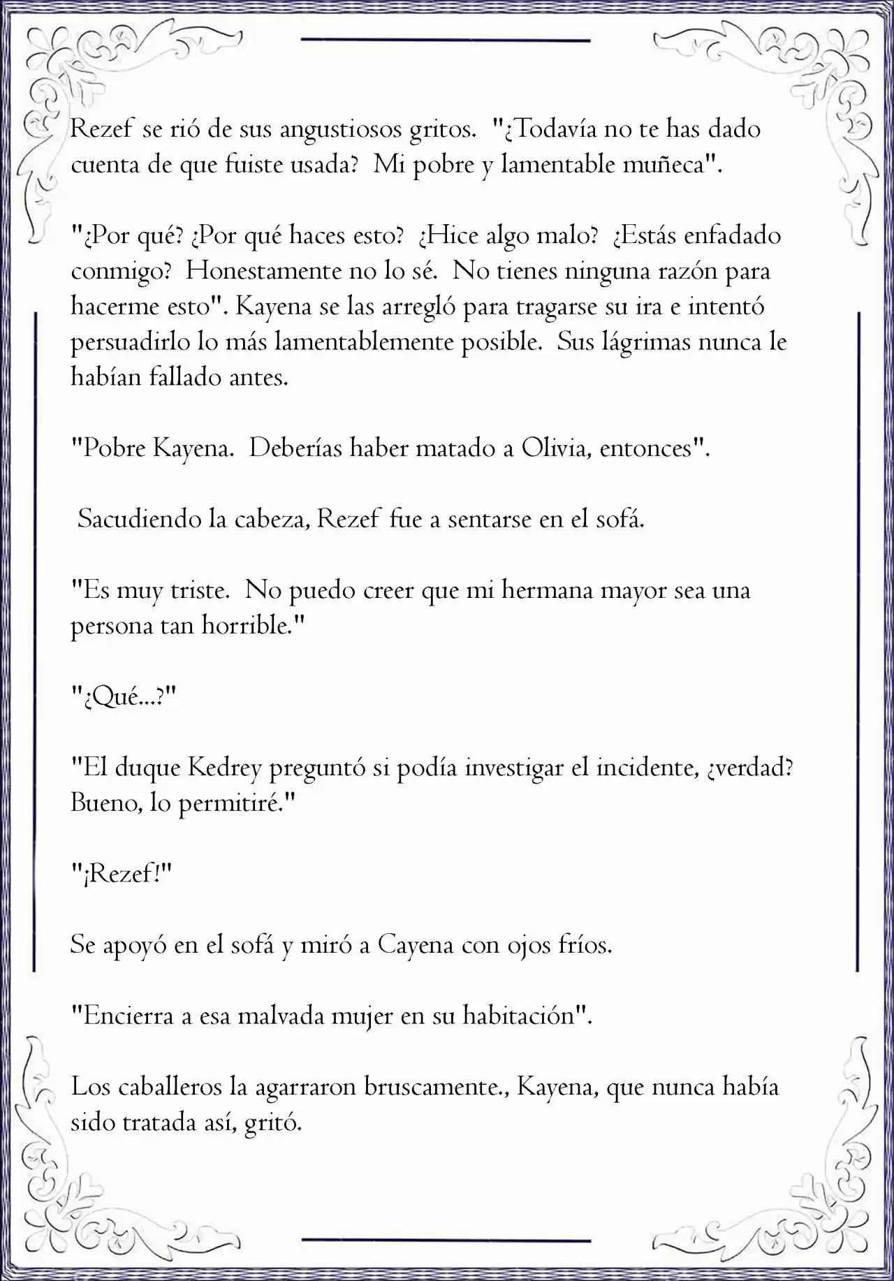 La Villana Es Una Marioneta (Novela) - Capítulo 1 - Página 8 - LectorTMOo