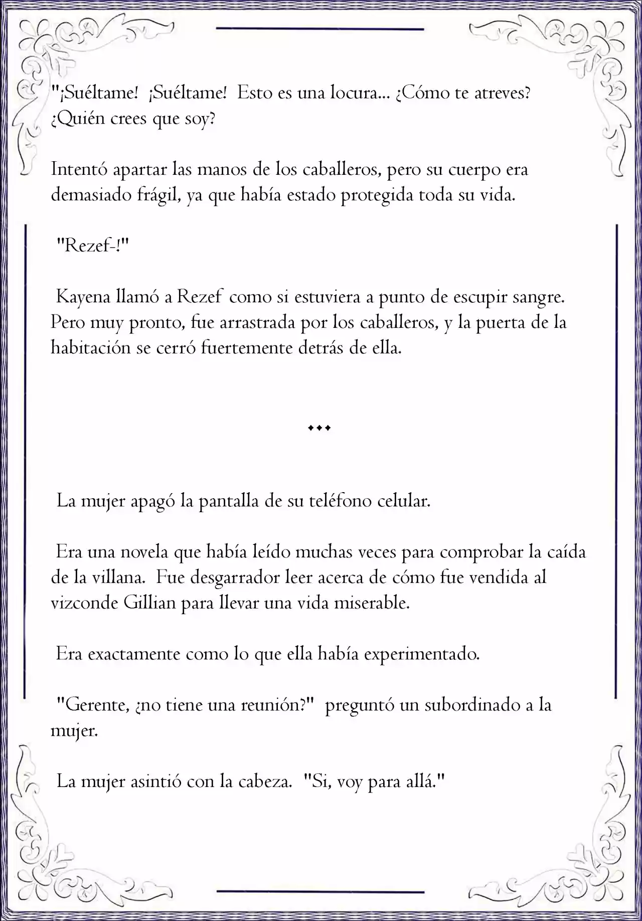La Villana Es Una Marioneta (Novela) - Capítulo 1 - Página 9 - LectorTMOo