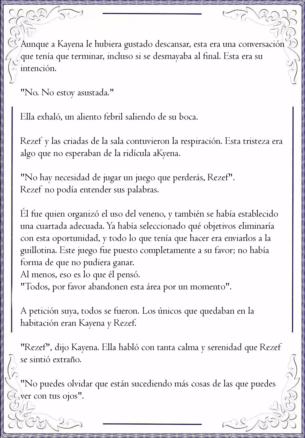 La Villana Es Una Marioneta (Novela) - Capítulo 4 - Página 4 - LectorTMOo