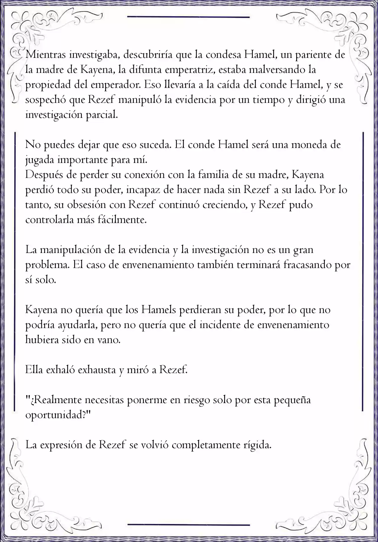 La Villana Es Una Marioneta (Novela) - Capítulo 4 - Página 8 - LectorTMOo