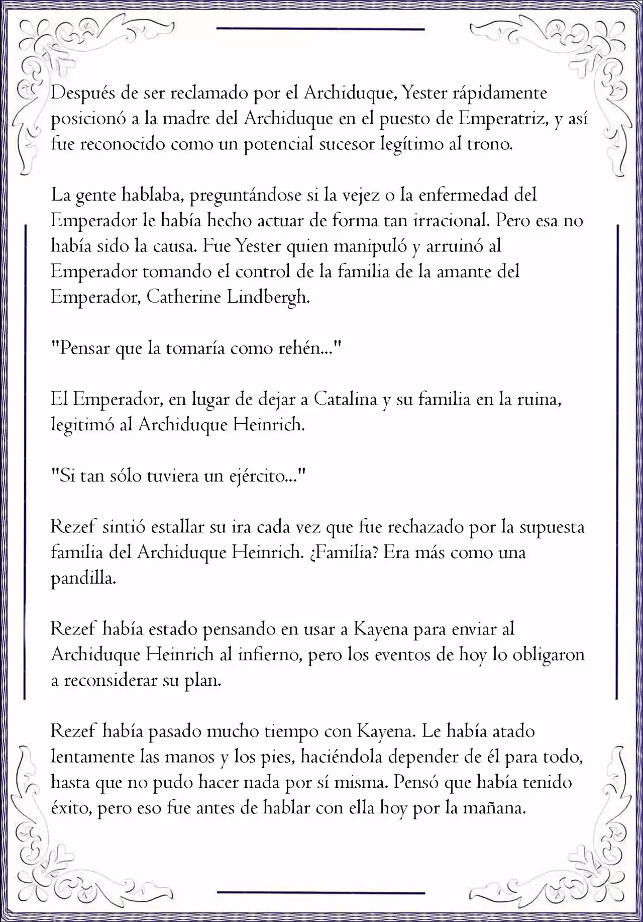 La Villana Es Una Marioneta (Novela) - Capítulo 6 - Página 5 - LectorTMOo
