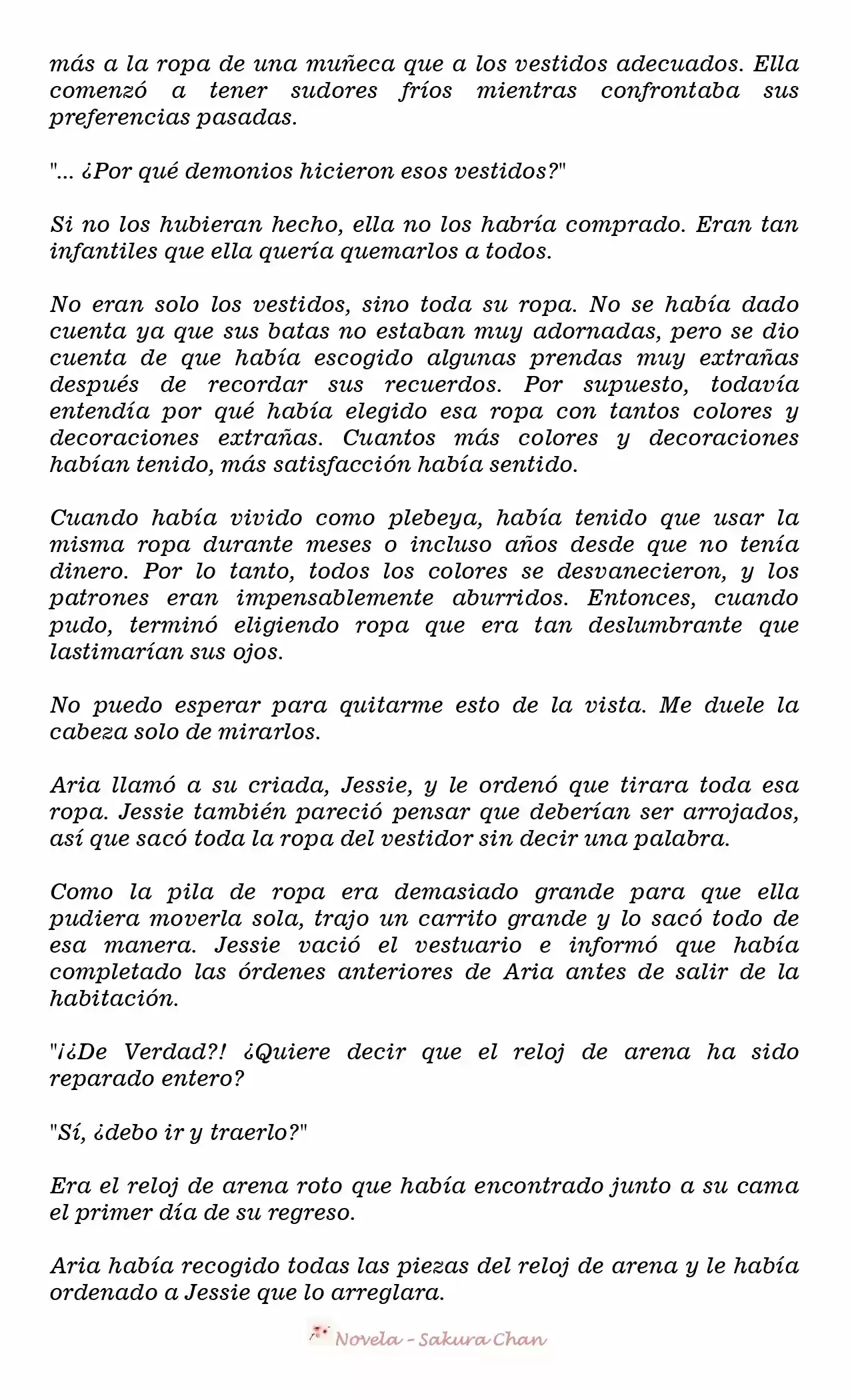 La Villana Gira El Reloj De Arena (Novela) - Capítulo 10 - Página 4 - LectorTMOo