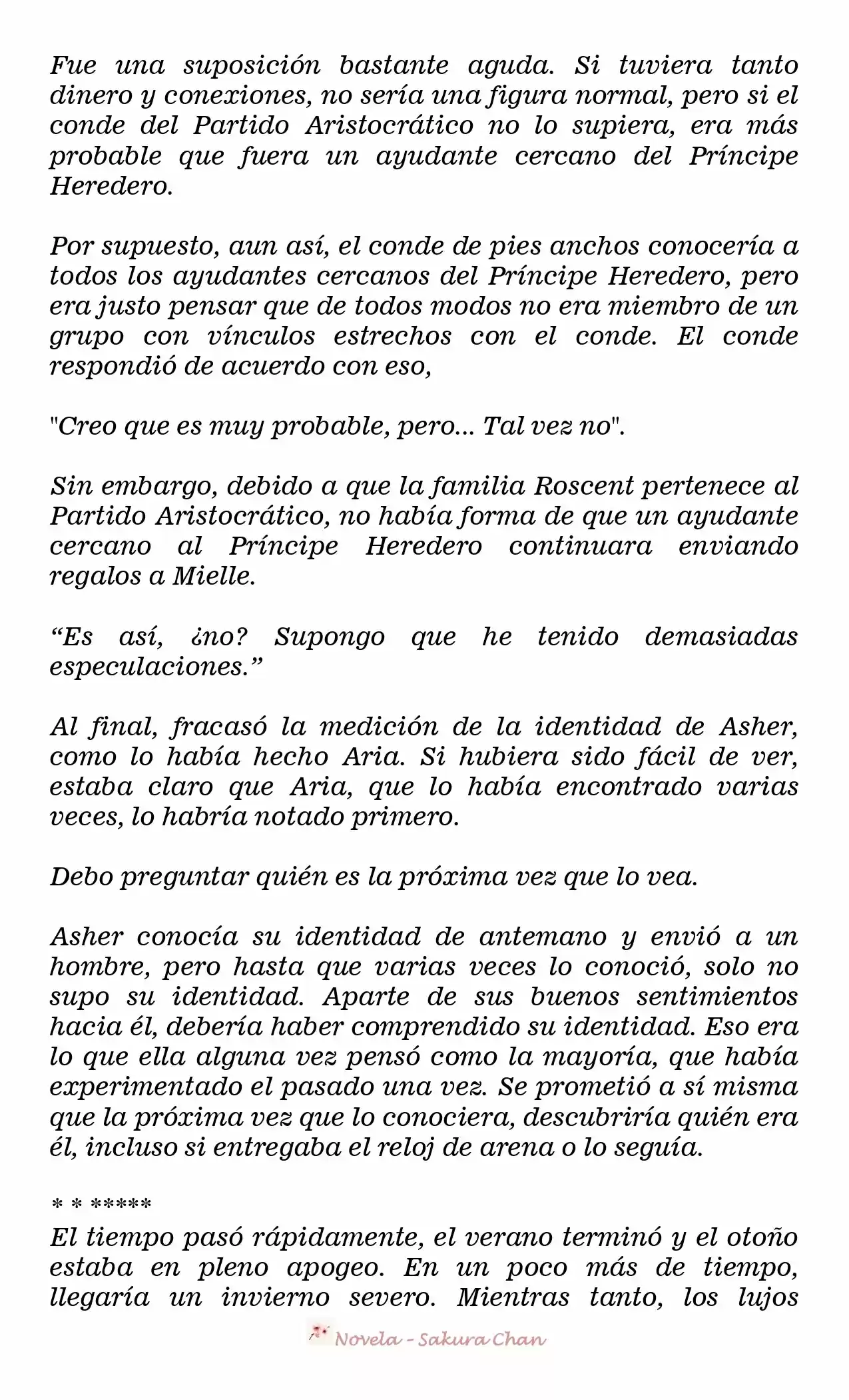 La Villana Gira El Reloj De Arena (Novela) - Capítulo 109 - Página 6 - LectorTMOo