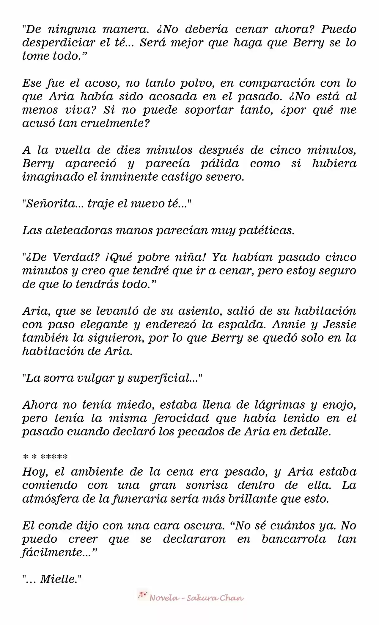 La Villana Gira El Reloj De Arena (Novela) - Capítulo 119 - Página 6 - LectorTMOo