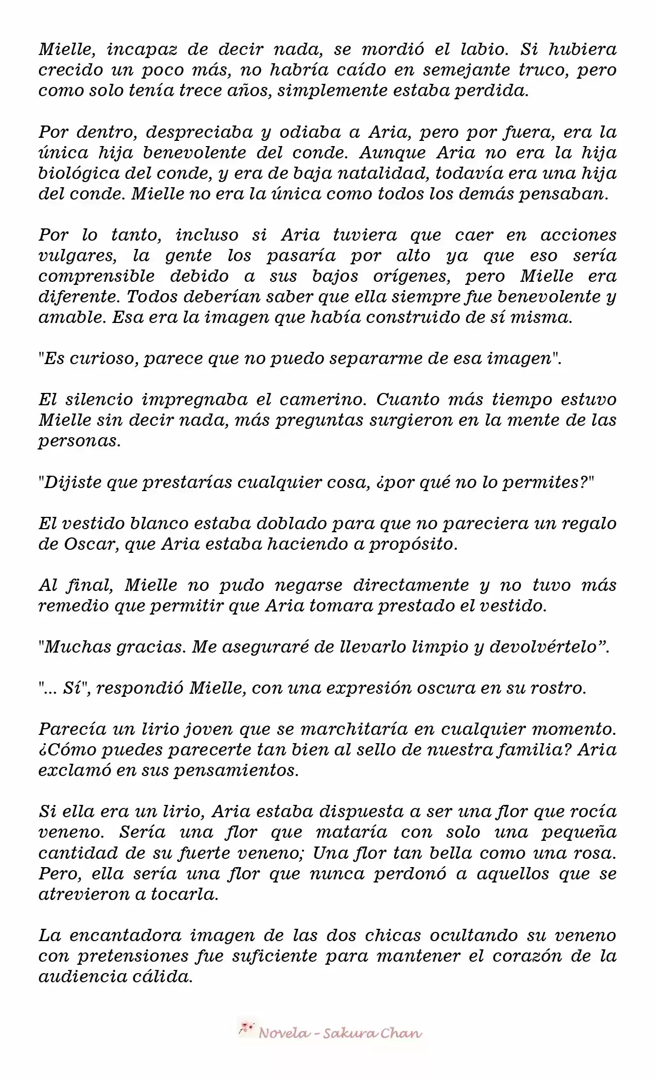 La Villana Gira El Reloj De Arena (Novela) - Capítulo 12 - Página 4 - LectorTMOo