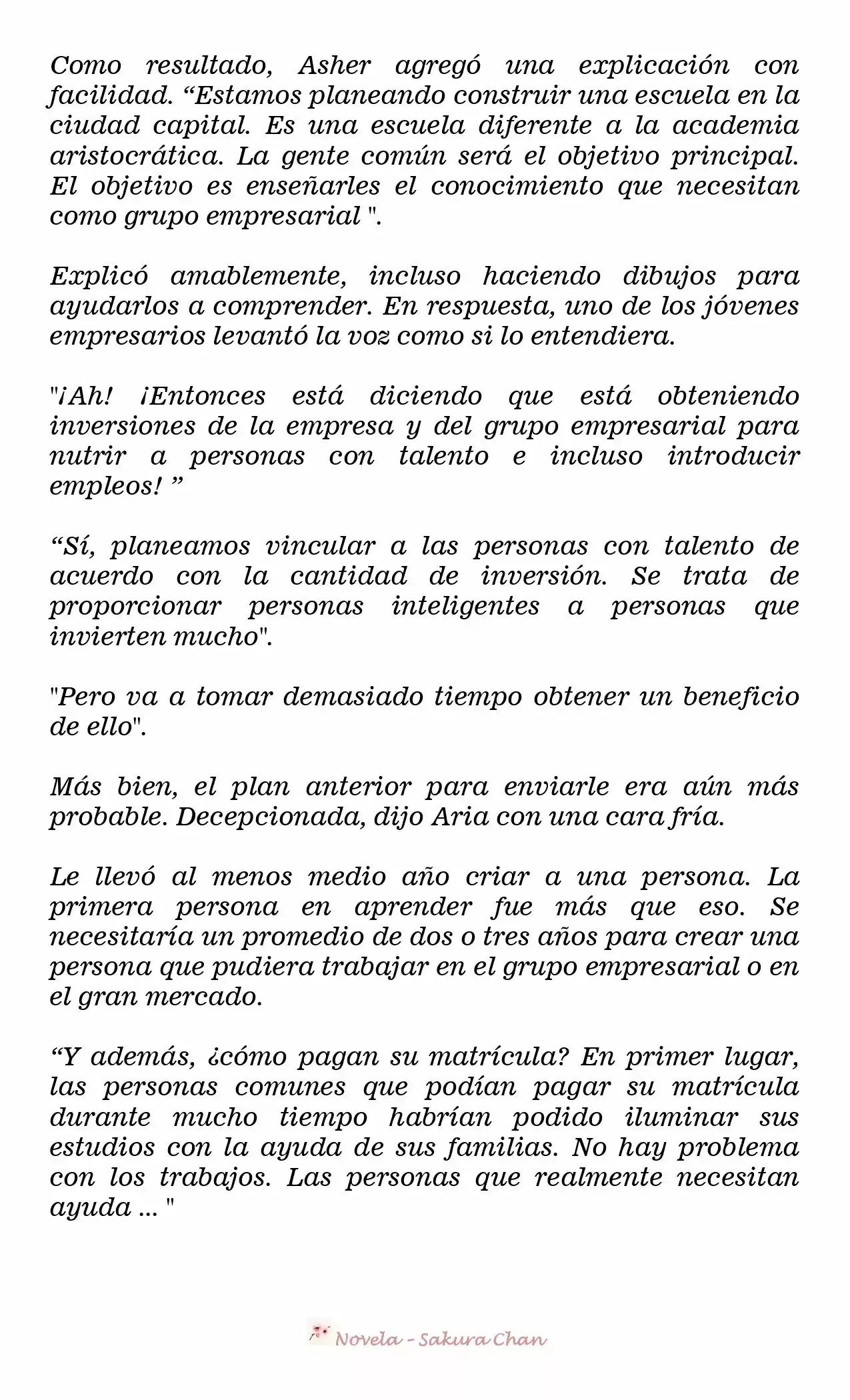 La Villana Gira El Reloj De Arena (Novela) - Capítulo 122 - Página 6 - LectorTMOo