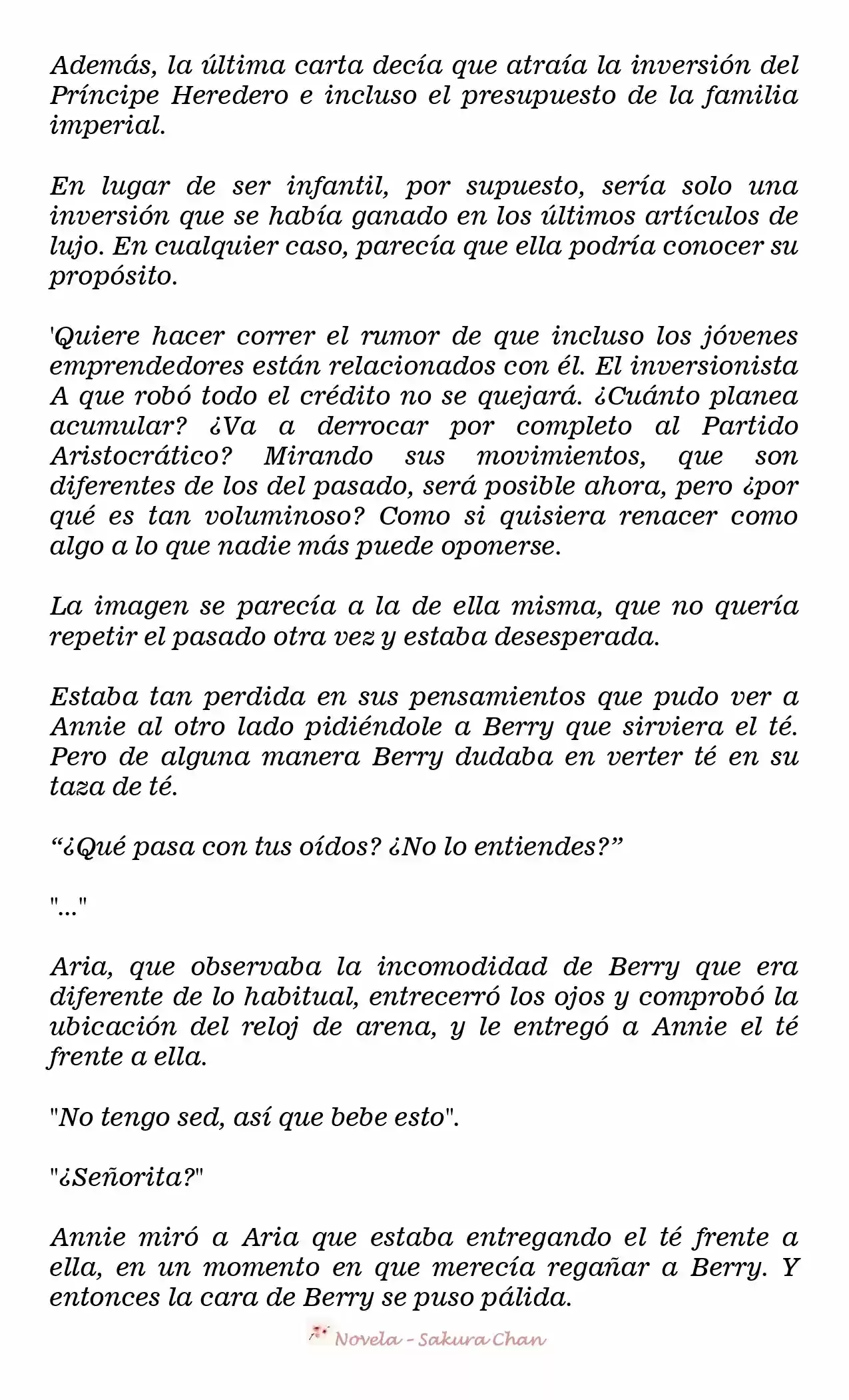 La Villana Gira El Reloj De Arena (Novela) - Capítulo 129 - Página 7 - LectorTMOo