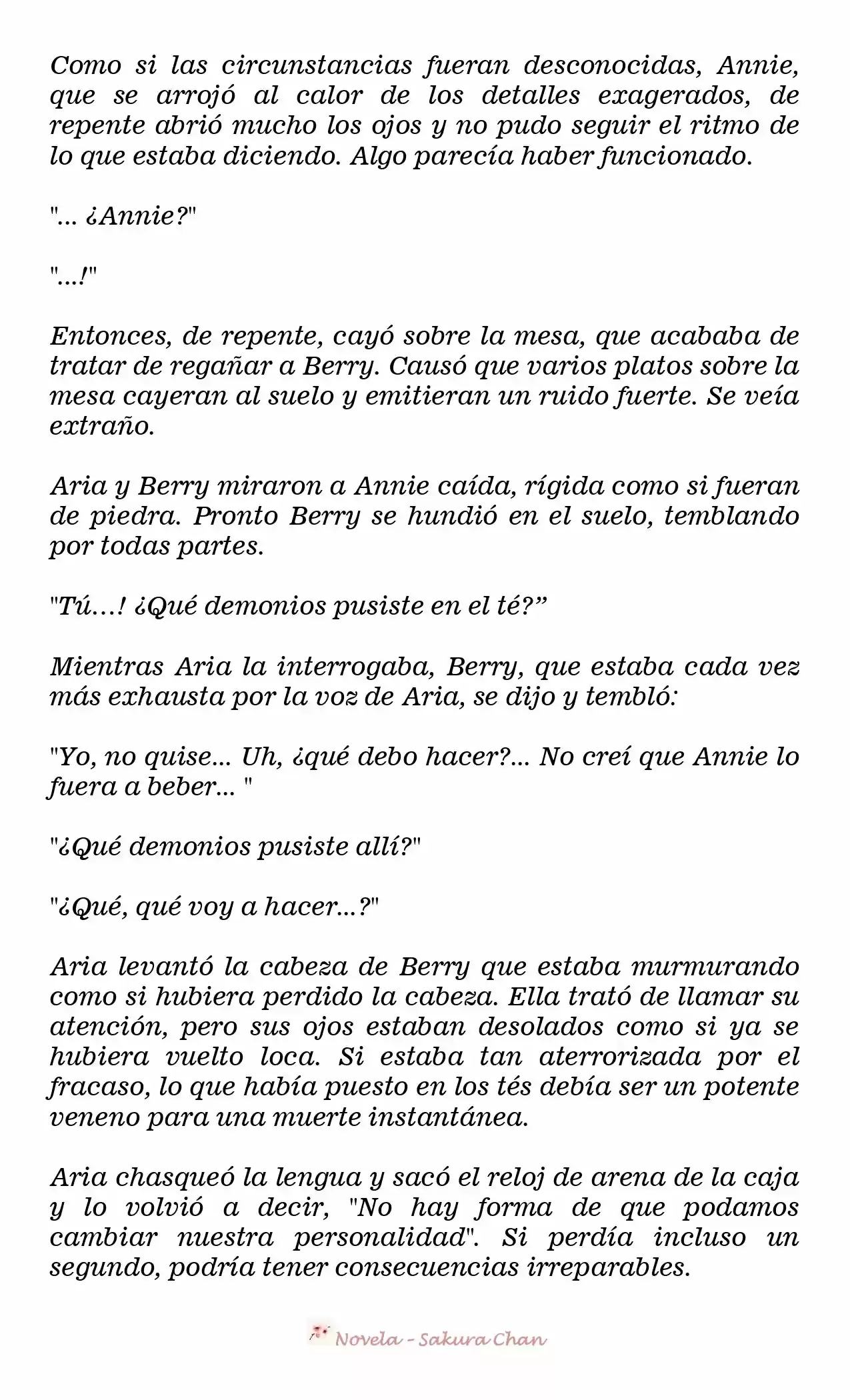 La Villana Gira El Reloj De Arena (Novela) - Capítulo 130 - Página 6 - LectorTMOo