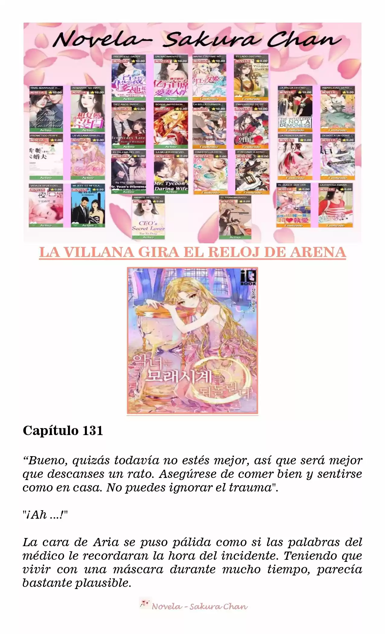 La Villana Gira El Reloj De Arena (Novela) - Capítulo 131 - Página 2 - LectorTMOo