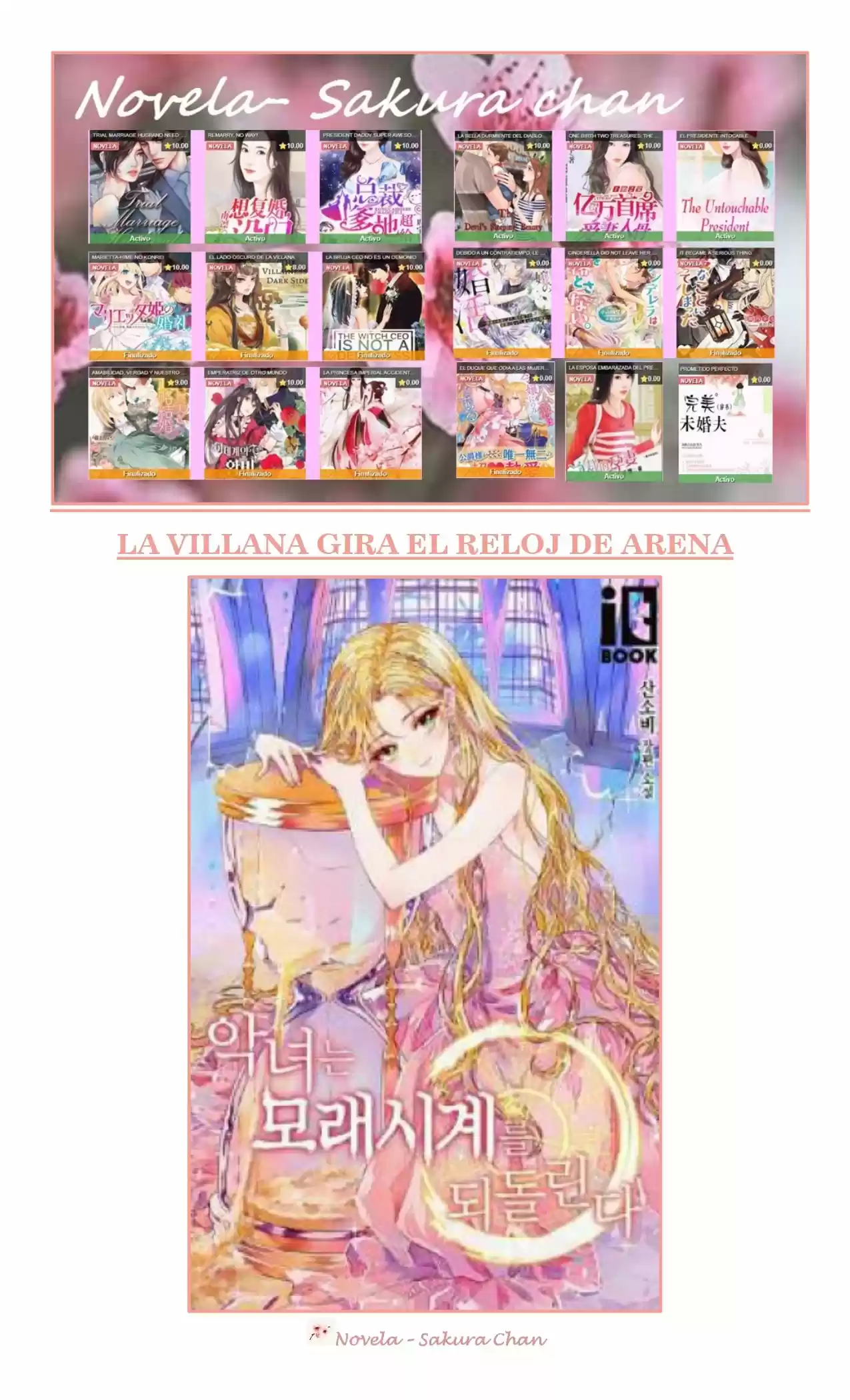 La Villana Gira El Reloj De Arena (Novela) - Capítulo 14 - Página 1 - LectorTMOo