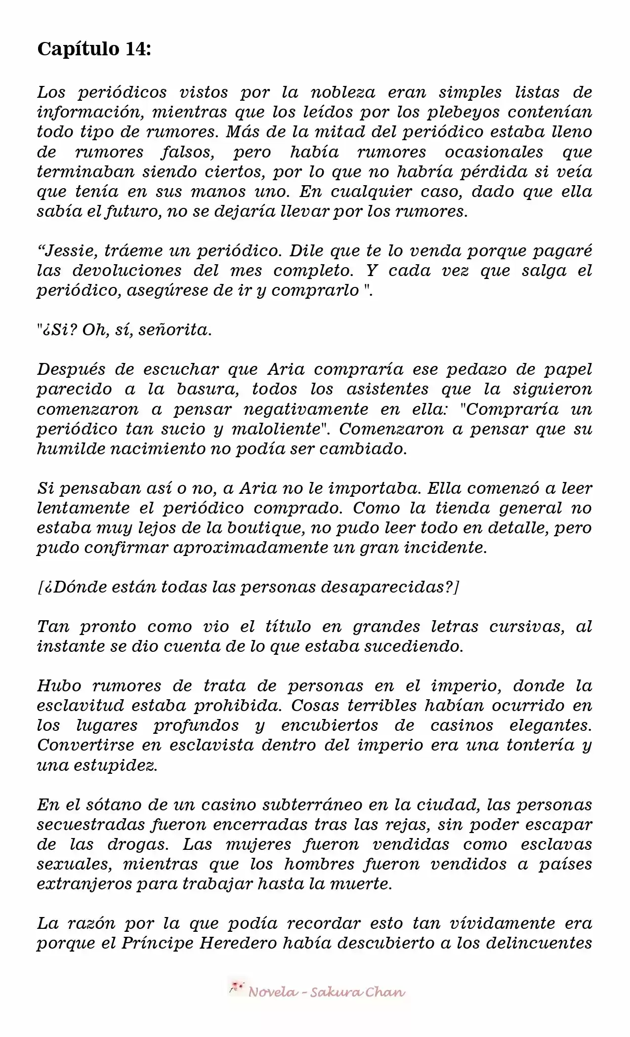 La Villana Gira El Reloj De Arena (Novela) - Capítulo 14 - Página 2 - LectorTMOo