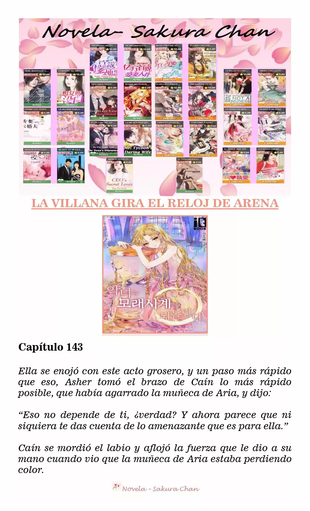 La Villana Gira El Reloj De Arena (Novela) - Capítulo 143 - Página 2 - LectorTMOo