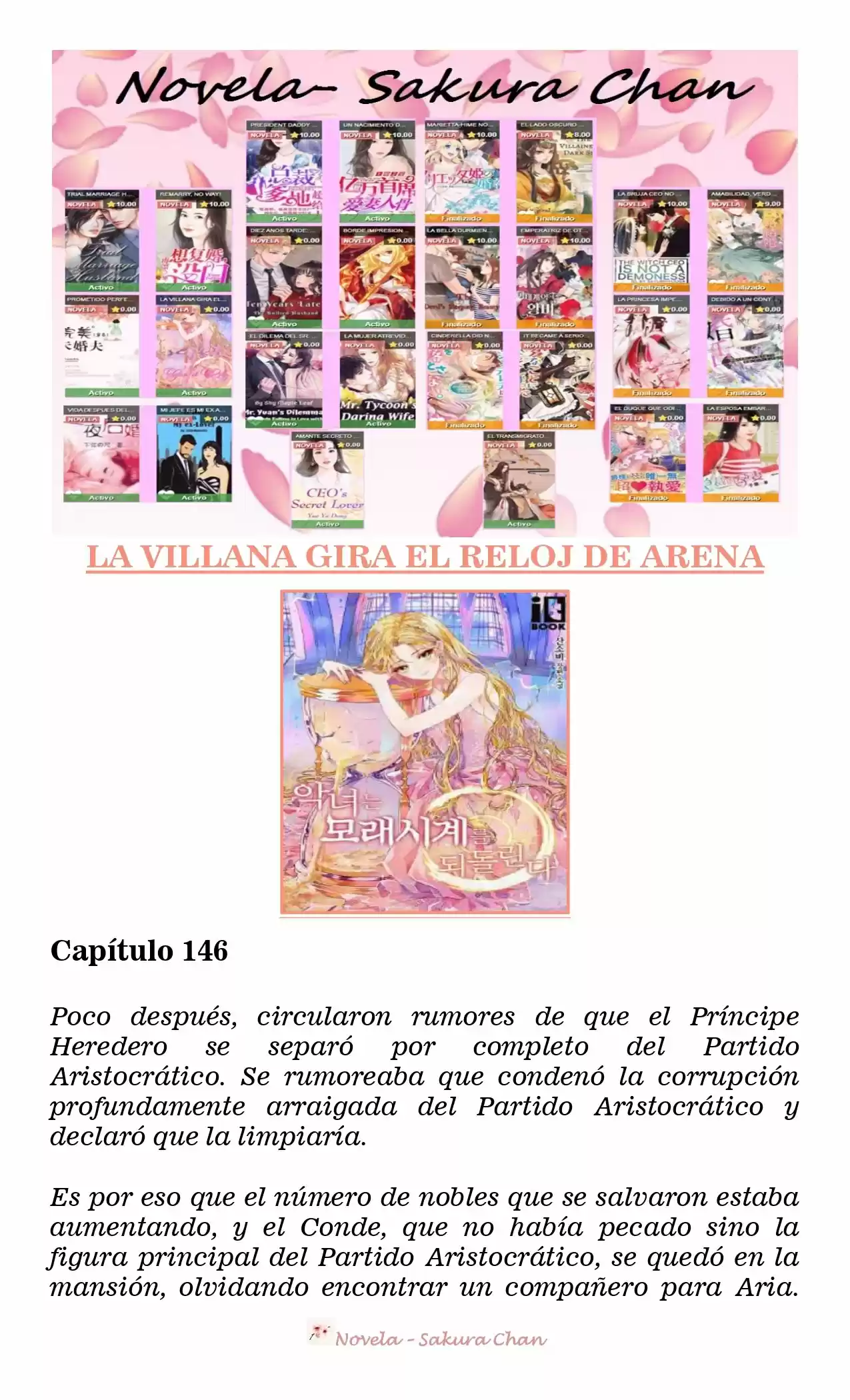 La Villana Gira El Reloj De Arena (Novela) - Capítulo 146 - Página 2 - LectorTMOo
