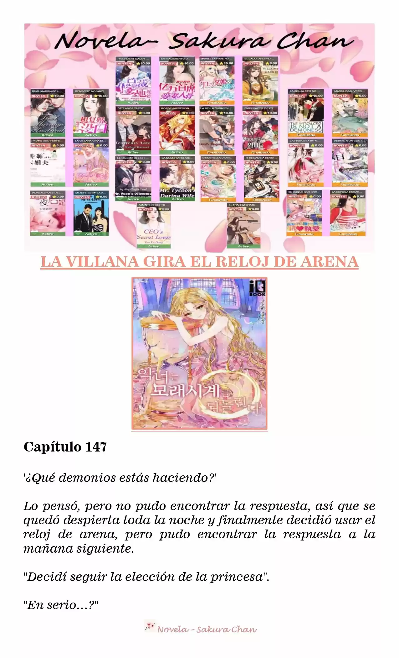 La Villana Gira El Reloj De Arena (Novela) - Capítulo 147 - Página 2 - LectorTMOo