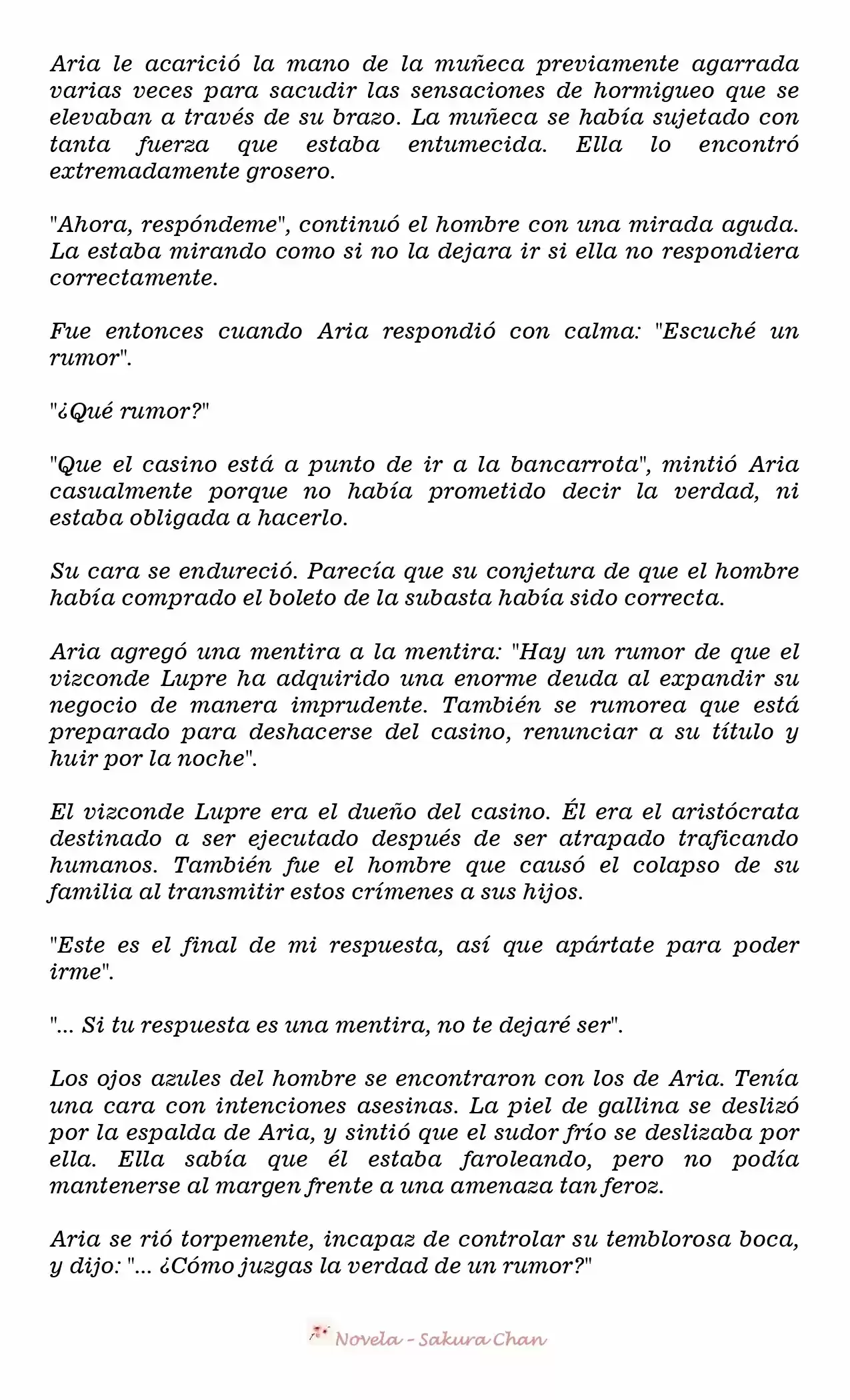 La Villana Gira El Reloj De Arena (Novela) - Capítulo 15 - Página 4 - LectorTMOo