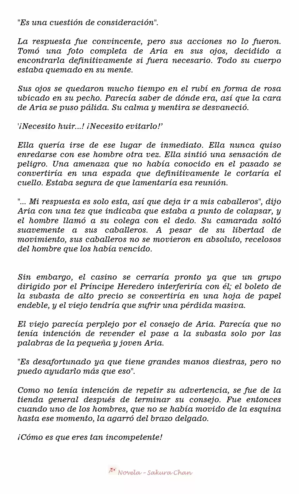 La Villana Gira El Reloj De Arena (Novela) - Capítulo 15 - Página 5 - LectorTMOo
